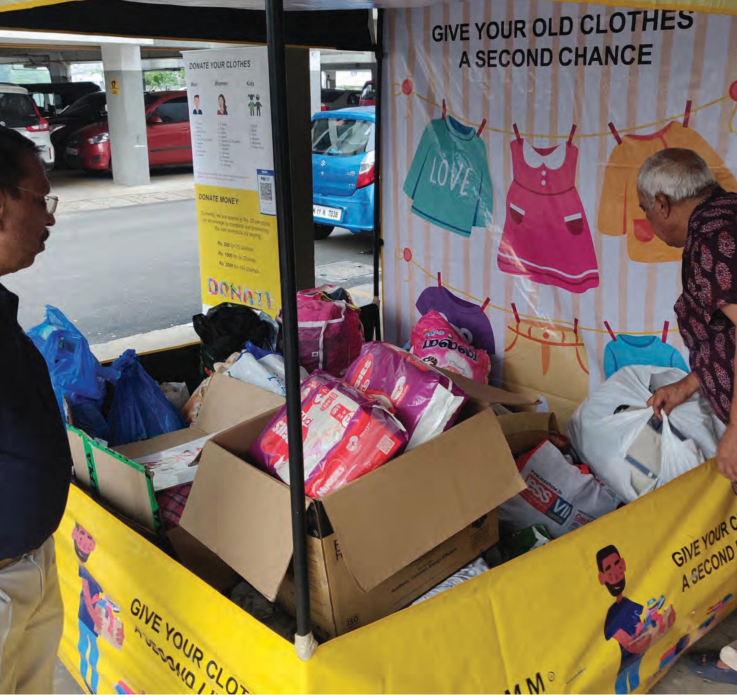 AUMM Receives Clothes