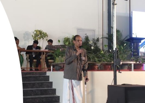 Person in fresh clothing